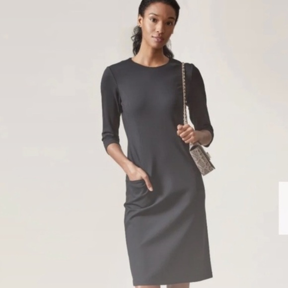 J McLaughlin Catalyst dark gray Xsmall Dress - Picture 1 of 7